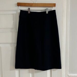 Banana Republic Elegant Black A-Line Skirt